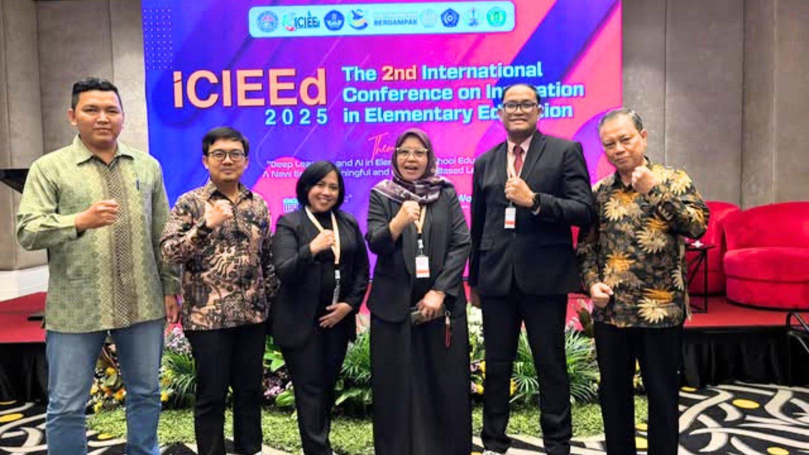 Koordinator Prodi S2 Pendidikan Dasar FIP UNIMED Hadiri HDPGSDI 2025 di Surabaya